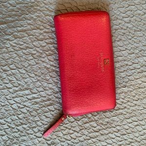 Pink Kate spade wallet